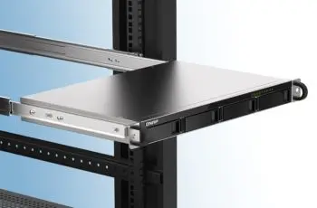 Qnap présente un NAS compact 1U TS-433eU avec 4 supports de disque