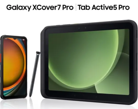 Samsung lance le robuste XCover7 Pro et le Tab Active5 Pro à usage professionnel