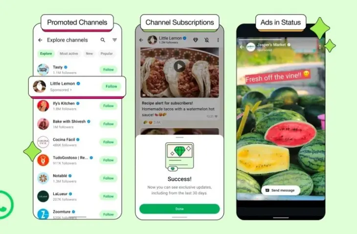 WhatsApp introduit de la publicité, mais (pour le moment) pas dans vos conversations