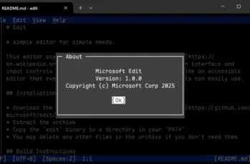 Nouvelle application Edit : un éditeur de texte minimaliste pour Windows 11