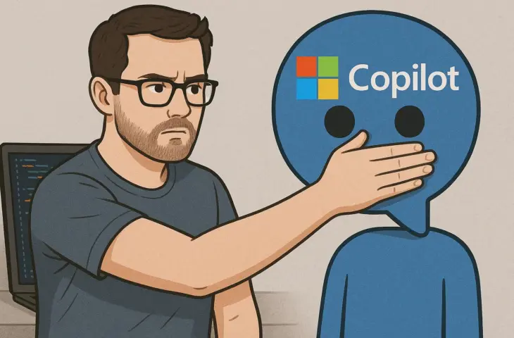 Visual Studio permet de faire taire Copilot