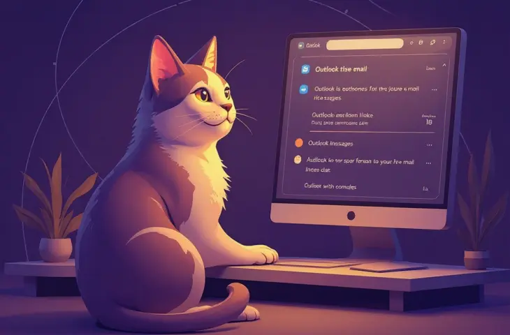 Aide IA (gratuite) dans Outlook : laissez Le Chat de Mistral vous aider à rechercher dans vos e-mails