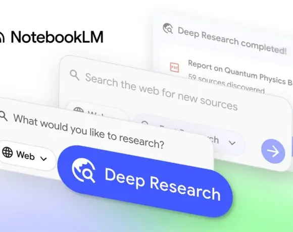 Google étend NotebookLM avec Deep Research