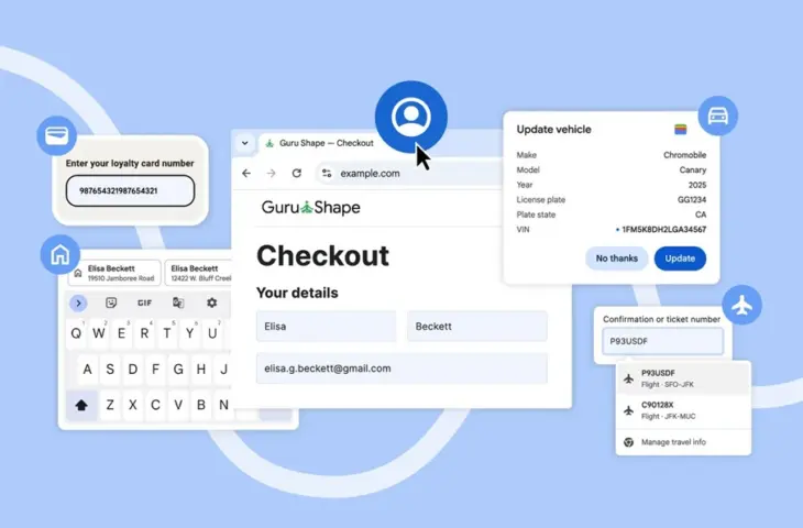 Autofill Google Chrome