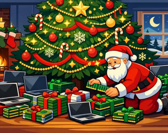 Espérons que le Père Noël a apporté de la RAM.