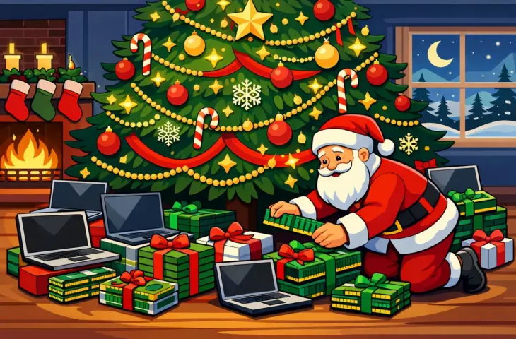 Espérons que le Père Noël a apporté de la RAM.