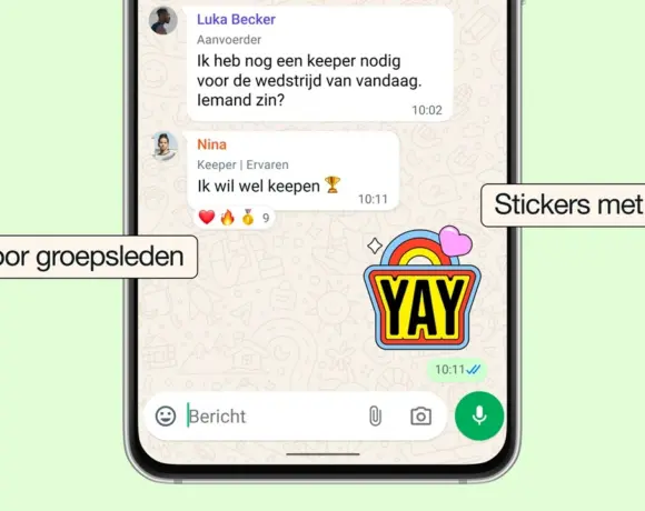 WhatsApp groepschats
