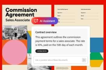 L’assistant Acrobat AI d’Adobe peut désormais réviser les contrats