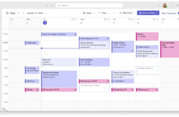 Microsoft intègre le calendrier Outlook dans Teams