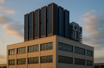 Groot datacenter in bedrijf