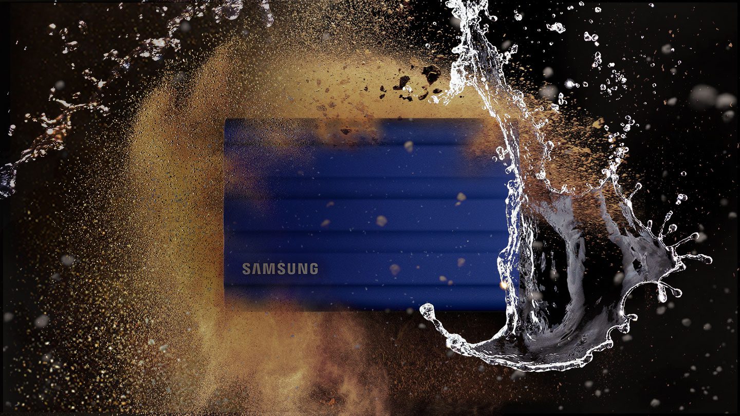 Rapide et résistant, le SSD Samsung T7 Shield à moitié prix !